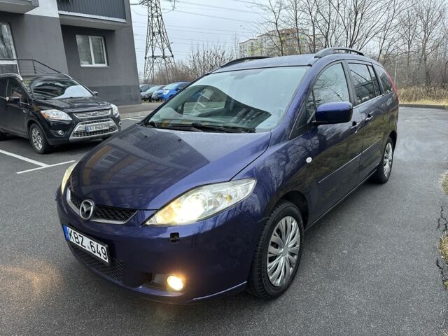 Синий Мазда 5, объемом двигателя 2 л и пробегом 320 тыс. км за 2350 $, фото 1 на Automoto.ua