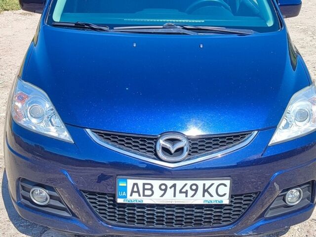 Синий Мазда 5, объемом двигателя 1.8 л и пробегом 217 тыс. км за 6100 $, фото 1 на Automoto.ua