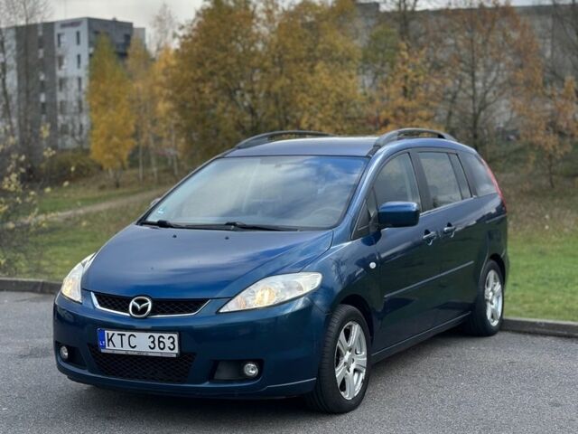 Синій Мазда 5, об'ємом двигуна 2 л та пробігом 226 тис. км за 2700 $, фото 1 на Automoto.ua