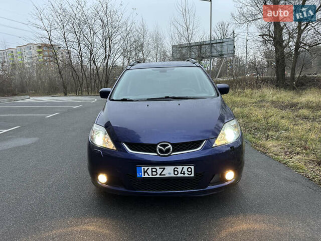 Синий Мазда 5, объемом двигателя 2 л и пробегом 320 тыс. км за 2350 $, фото 4 на Automoto.ua