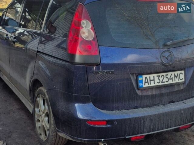 Синий Мазда 5, объемом двигателя 1.8 л и пробегом 230 тыс. км за 5700 $, фото 1 на Automoto.ua