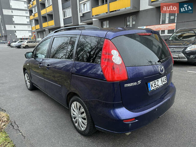 Синий Мазда 5, объемом двигателя 2 л и пробегом 320 тыс. км за 2350 $, фото 3 на Automoto.ua