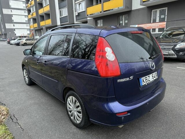 Синий Мазда 5, объемом двигателя 2 л и пробегом 320 тыс. км за 2350 $, фото 3 на Automoto.ua