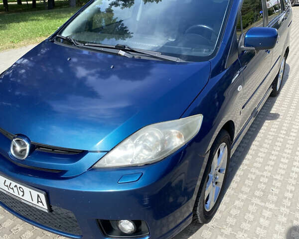 Синій Мазда 5, об'ємом двигуна 2 л та пробігом 235 тис. км за 5350 $, фото 1 на Automoto.ua