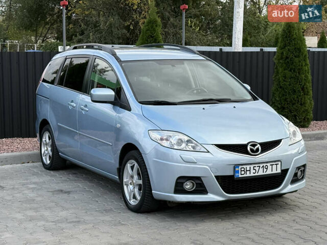 Синий Мазда 5, объемом двигателя 2 л и пробегом 217 тыс. км за 5950 $, фото 2 на Automoto.ua