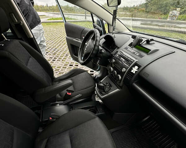 Синий Мазда 5, объемом двигателя 2 л и пробегом 214 тыс. км за 6200 $, фото 5 на Automoto.ua
