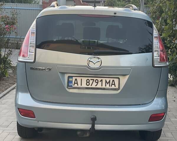 Синий Мазда 5, объемом двигателя 2 л и пробегом 243 тыс. км за 6000 $, фото 2 на Automoto.ua