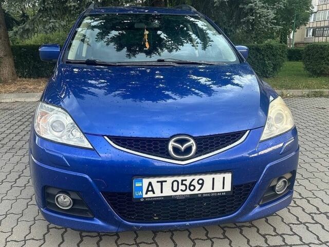 Синий Мазда 5, объемом двигателя 2 л и пробегом 298 тыс. км за 5500 $, фото 1 на Automoto.ua