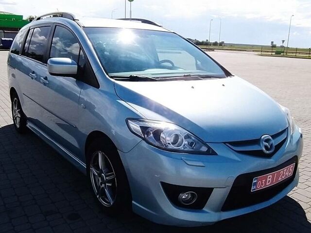 Синий Мазда 5, объемом двигателя 1.99 л и пробегом 291 тыс. км за 7000 $, фото 8 на Automoto.ua