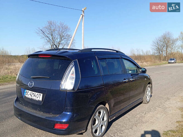 Синий Мазда 5, объемом двигателя 2 л и пробегом 291 тыс. км за 6800 $, фото 2 на Automoto.ua