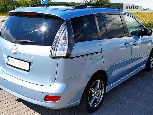 Синий Мазда 5, объемом двигателя 1.99 л и пробегом 291 тыс. км за 7000 $, фото 6 на Automoto.ua