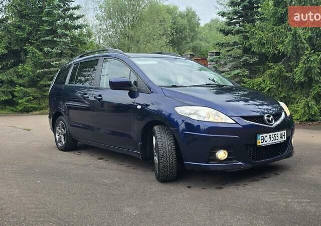 Синий Мазда 5, объемом двигателя 2 л и пробегом 240 тыс. км за 6300 $, фото 4 на Automoto.ua
