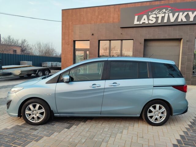 Синий Мазда 5, объемом двигателя 2 л и пробегом 162 тыс. км за 7500 $, фото 1 на Automoto.ua