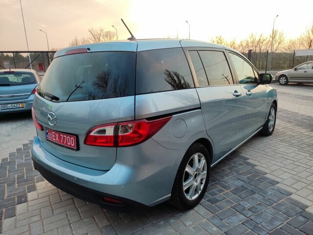 Синий Мазда 5, объемом двигателя 2 л и пробегом 162 тыс. км за 7500 $, фото 5 на Automoto.ua