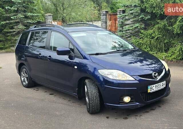 Синий Мазда 5, объемом двигателя 2 л и пробегом 240 тыс. км за 6300 $, фото 3 на Automoto.ua