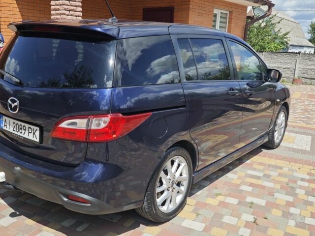 Синий Мазда 5, объемом двигателя 1.6 л и пробегом 250 тыс. км за 6200 $, фото 5 на Automoto.ua