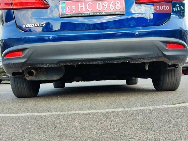 Синій Мазда 5, об'ємом двигуна 1.6 л та пробігом 153 тис. км за 9799 $, фото 4 на Automoto.ua