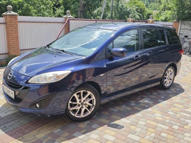 Синий Мазда 5, объемом двигателя 1.6 л и пробегом 250 тыс. км за 6200 $, фото 1 на Automoto.ua