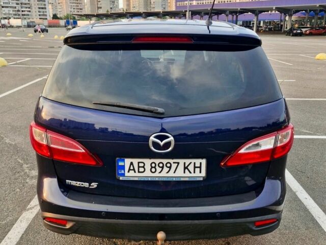 Синий Мазда 5, объемом двигателя 1.6 л и пробегом 272 тыс. км за 7410 $, фото 3 на Automoto.ua