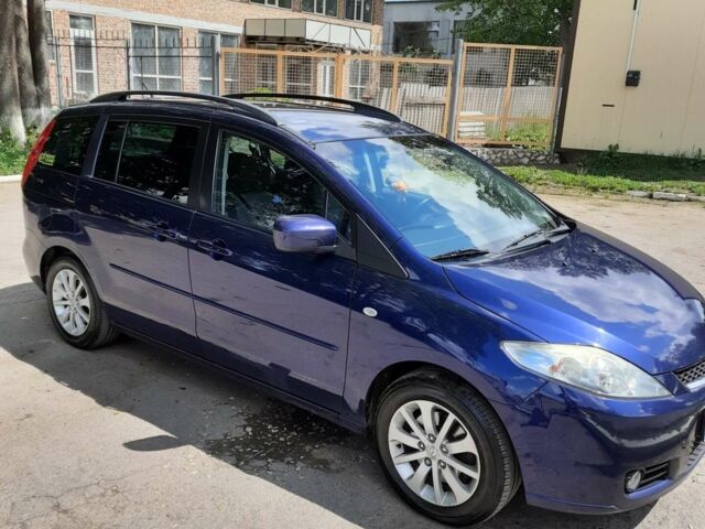 Синий Мазда 5, объемом двигателя 1.8 л и пробегом 330 тыс. км за 5100 $, фото 2 на Automoto.ua