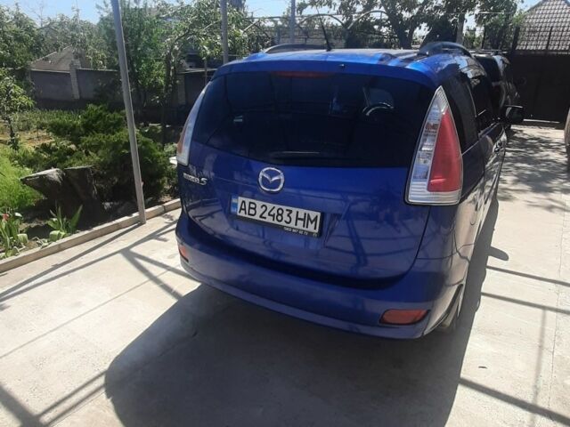 Синий Мазда 5, объемом двигателя 2 л и пробегом 300 тыс. км за 5900 $, фото 3 на Automoto.ua
