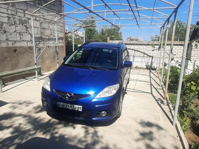 Синий Мазда 5, объемом двигателя 2 л и пробегом 300 тыс. км за 5900 $, фото 1 на Automoto.ua