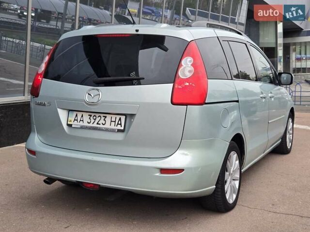 Зеленый Мазда 5, объемом двигателя 2 л и пробегом 251 тыс. км за 4800 $, фото 3 на Automoto.ua