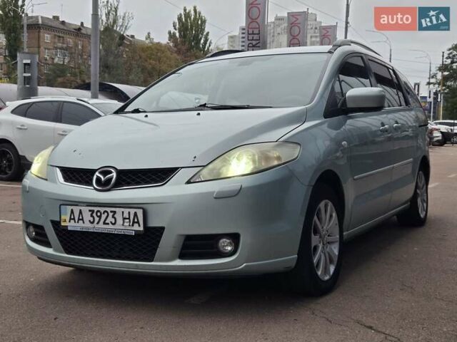 Зеленый Мазда 5, объемом двигателя 2 л и пробегом 251 тыс. км за 4800 $, фото 1 на Automoto.ua
