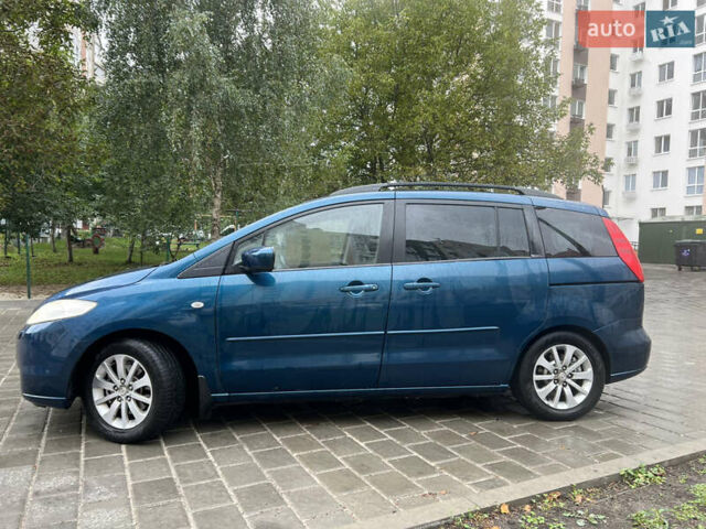 Зеленый Мазда 5, объемом двигателя 2 л и пробегом 243 тыс. км за 5350 $, фото 2 на Automoto.ua