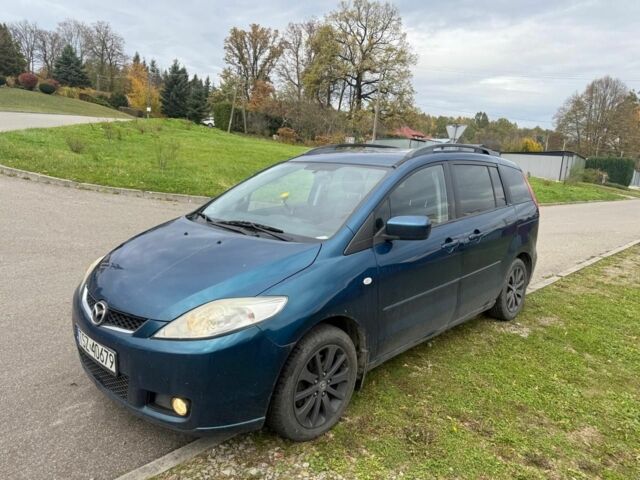 Зелений Мазда 5, об'ємом двигуна 2 л та пробігом 263 тис. км за 2000 $, фото 1 на Automoto.ua