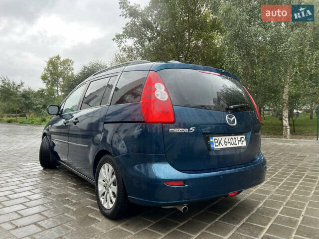 Зеленый Мазда 5, объемом двигателя 2 л и пробегом 243 тыс. км за 5350 $, фото 3 на Automoto.ua