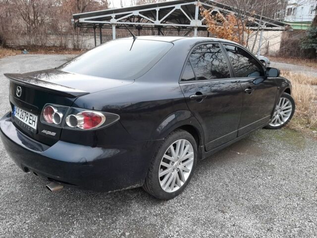 Чорний Мазда 6 МПС, об'ємом двигуна 2.3 л та пробігом 163 тис. км за 6000 $, фото 2 на Automoto.ua