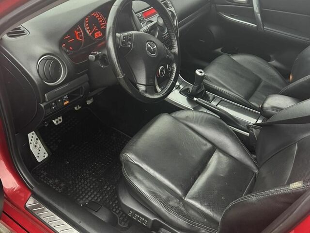Красный Мазда 6 МПС, объемом двигателя 2.3 л и пробегом 250 тыс. км за 7500 $, фото 3 на Automoto.ua
