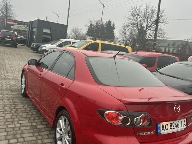 Красный Мазда 6 МПС, объемом двигателя 2.3 л и пробегом 250 тыс. км за 7500 $, фото 1 на Automoto.ua