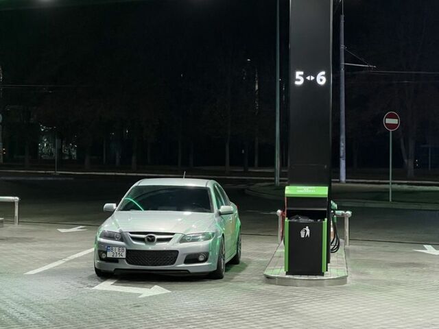 Серый Мазда 6 МПС, объемом двигателя 2.3 л и пробегом 200 тыс. км за 6900 $, фото 2 на Automoto.ua