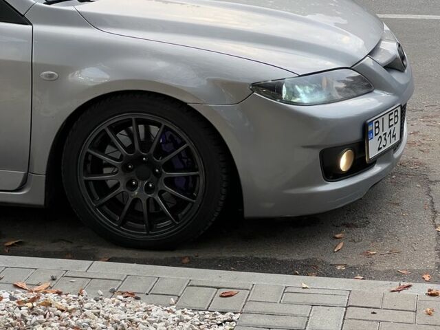 Серый Мазда 6 МПС, объемом двигателя 2.3 л и пробегом 200 тыс. км за 6900 $, фото 1 на Automoto.ua