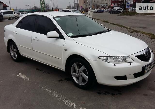 Мазда 6 2005 в Тернополе на Automoto.ua Белый Мазда 6, объемом двигателя 2 л и пробегом 190 тыс. км за 5000 $, фото 2 на Automoto.ua