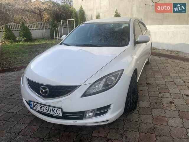 Белый Мазда 6, объемом двигателя 2.18 л и пробегом 215 тыс. км за 5000 $, фото 1 на Automoto.ua
