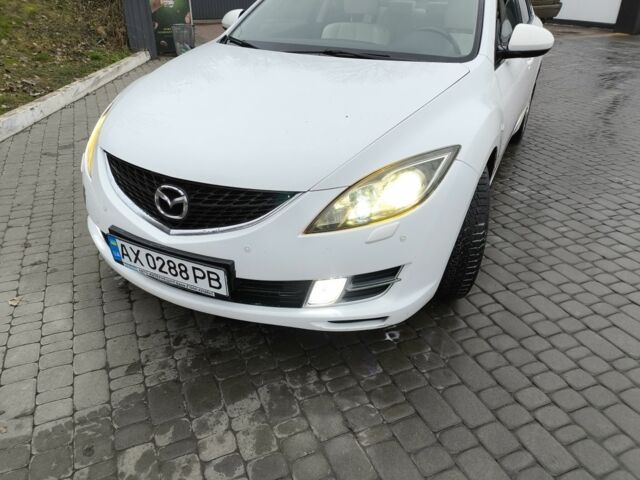 Білий Мазда 6, об'ємом двигуна 2 л та пробігом 185 тис. км за 7200 $, фото 2 на Automoto.ua