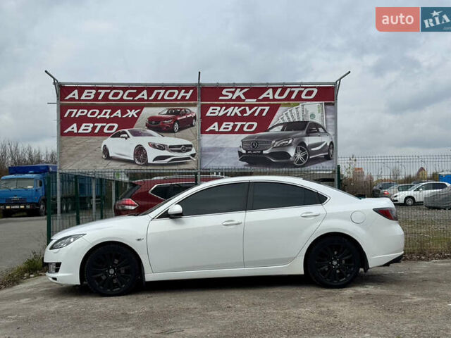 Білий Мазда 6, об'ємом двигуна 2 л та пробігом 182 тис. км за 7500 $, фото 3 на Automoto.ua
