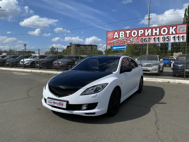 Белый Мазда 6, объемом двигателя 2 л и пробегом 251 тыс. км за 8000 $, фото 2 на Automoto.ua