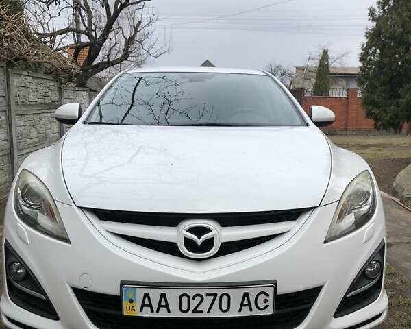 Белый Мазда 6, объемом двигателя 2 л и пробегом 88 тыс. км за 10650 $, фото 1 на Automoto.ua