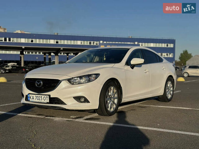 Белый Мазда 6, объемом двигателя 2 л и пробегом 176 тыс. км за 12800 $, фото 1 на Automoto.ua
