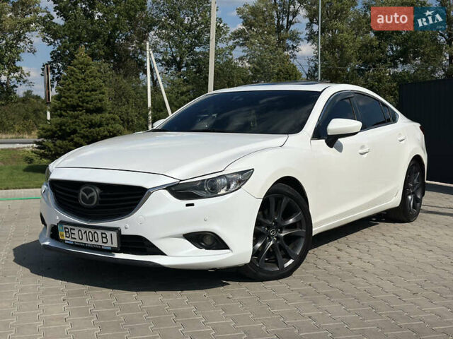 Белый Мазда 6, объемом двигателя 2.49 л и пробегом 235 тыс. км за 6900 $, фото 1 на Automoto.ua