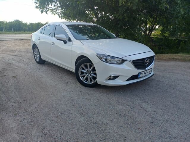 Белый Мазда 6, объемом двигателя 2.5 л и пробегом 197 тыс. км за 11200 $, фото 1 на Automoto.ua