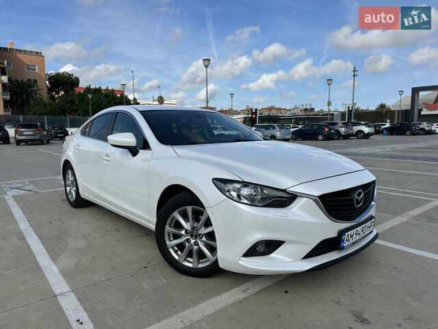 Белый Мазда 6, объемом двигателя 2.49 л и пробегом 203 тыс. км за 13000 $, фото 13 на Automoto.ua