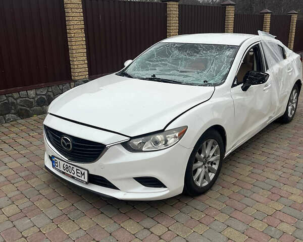 Белый Мазда 6, объемом двигателя 2.49 л и пробегом 190 тыс. км за 6850 $, фото 9 на Automoto.ua
