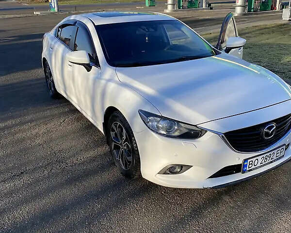 Білий Мазда 6, об'ємом двигуна 2.49 л та пробігом 190 тис. км за 11500 $, фото 1 на Automoto.ua