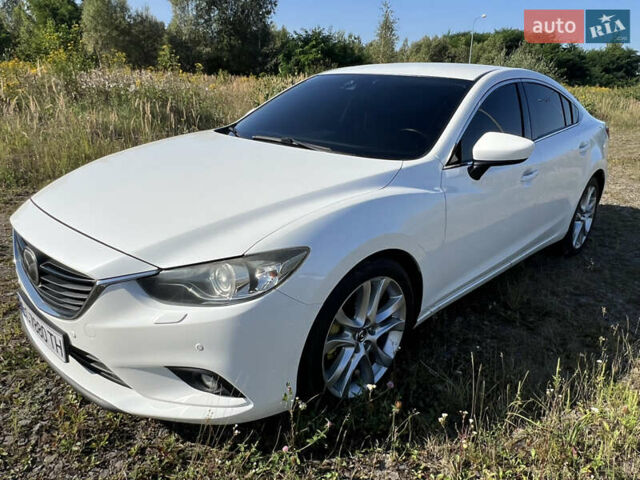 Белый Мазда 6, объемом двигателя 2.49 л и пробегом 239 тыс. км за 11300 $, фото 1 на Automoto.ua