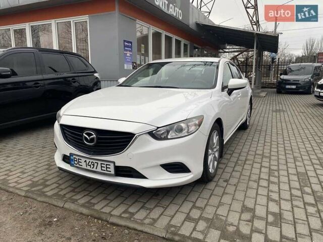 Белый Мазда 6, объемом двигателя 2.49 л и пробегом 164 тыс. км за 11000 $, фото 1 на Automoto.ua